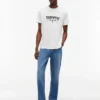 Maglietta slim fit con logo Tommy Jeans Maglietta slim fit con logo Tommy Jeans