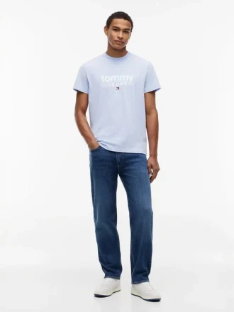 Maglietta slim fit con logo Tommy Jeans
