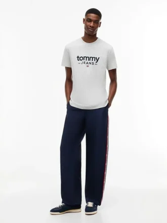 Maglietta slim fit con logo Tommy Jeans