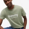 Maglietta slim fit con logo Tommy Jeans Maglietta slim fit con logo Tommy Jeans