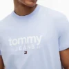 Maglietta slim fit con logo Tommy Jeans Maglietta slim fit con logo Tommy Jeans
