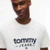 Maglietta slim fit con logo Tommy Jeans Maglietta slim fit con logo Tommy Jeans