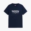 Maglietta slim fit con logo Tommy Jeans Maglietta slim fit con logo Tommy Jeans
