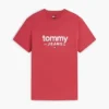Maglietta slim fit con logo Tommy Jeans Maglietta slim fit con logo Tommy Jeans