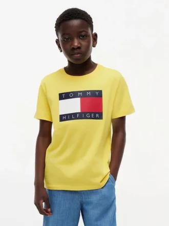 Maglietta Tommy Flag Logo per bambini