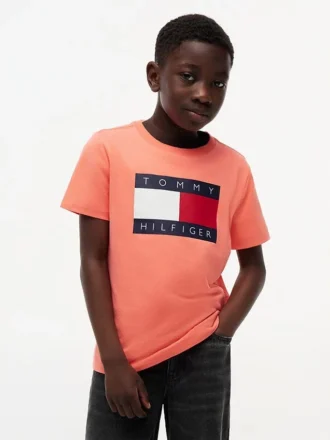 Maglietta Tommy Flag Logo per bambini Maglietta Tommy Flag Logo per bambini