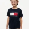 Maglietta Tommy Flag Logo per bambini Maglietta Tommy Flag Logo per bambini
