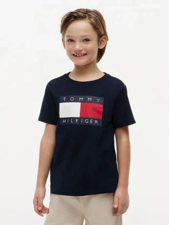 Maglietta Tommy Flag Logo per bambini
