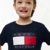 Maglietta Tommy Flag Logo per bambini Maglietta Tommy Flag Logo per bambini