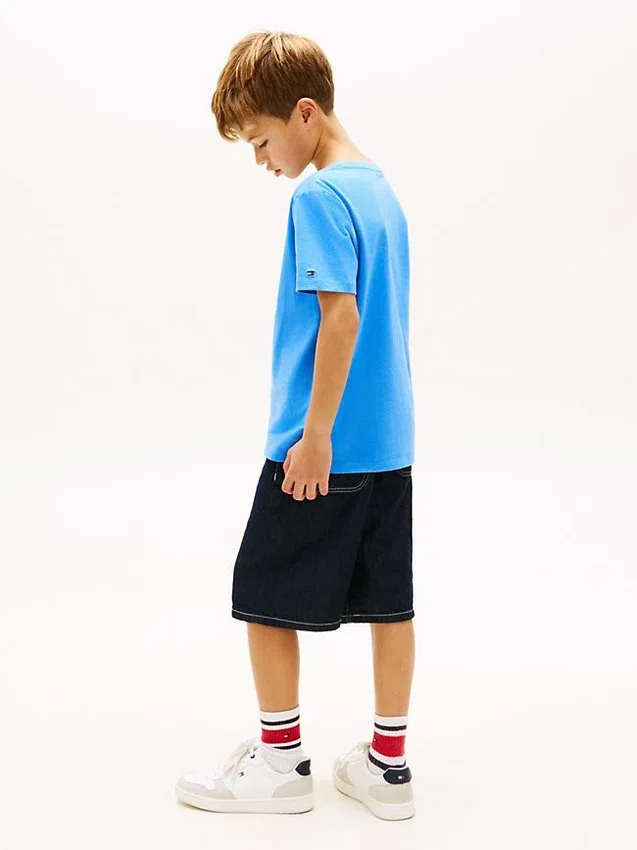 Maglietta Tommy Flag Logo per bambini Maglietta Tommy Flag Logo per bambini