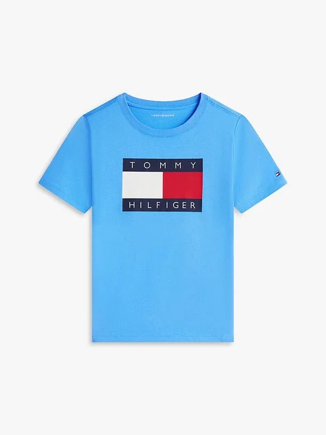 Maglietta Tommy Flag Logo per bambini Maglietta Tommy Flag Logo per bambini