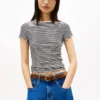Maglietta Tommy Jeans con bordi a balza Maglietta Tommy Jeans con bordi a balza
