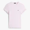 Maglietta Tommy Jeans con bordi a balza Maglietta Tommy Jeans con bordi a balza