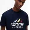 Maglietta Tommy Jeans con logo Sailing Maglietta Tommy Jeans con logo Sailing