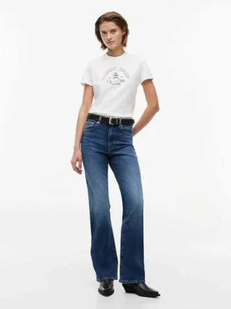 Maglietta Tommy Jeans con logo Sports Club