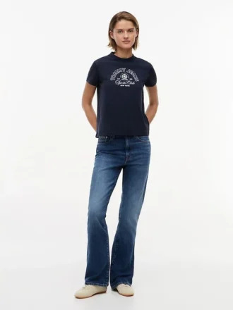 Maglietta Tommy Jeans con logo Sports Club