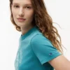 Maglietta Tommy Jeans con logo Sports Club