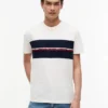 Maglietta Tommy Jeans con nastro con logo Maglietta Tommy Jeans con nastro con logo
