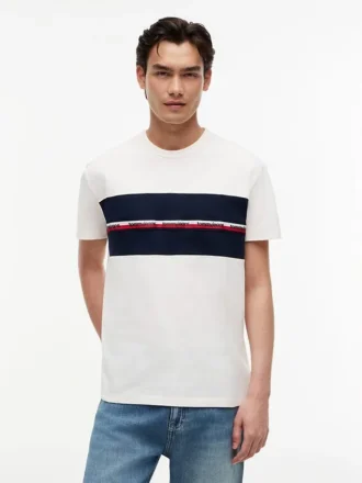 Maglietta Tommy Jeans con nastro con logo