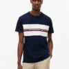 Maglietta Tommy Jeans con nastro con logo Maglietta Tommy Jeans con nastro con logo