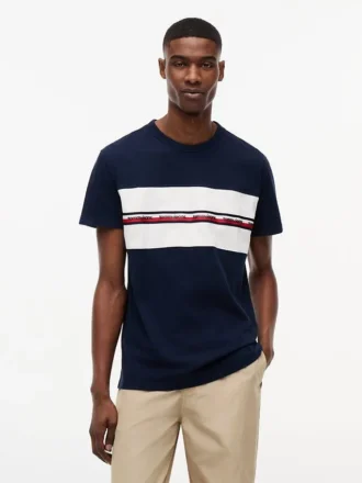 Maglietta Tommy Jeans con nastro con logo