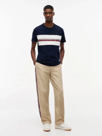 Maglietta Tommy Jeans con nastro con logo
