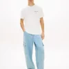 Maglietta Tommy Jeans Fitness con stampa Maglietta Tommy Jeans Fitness con stampa