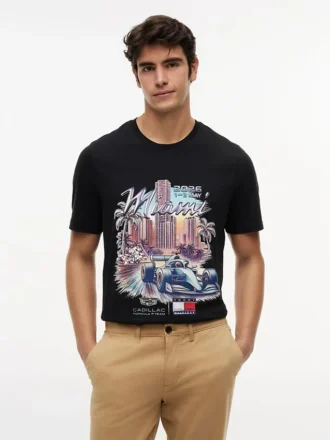 Maglietta Tommy x Cadillac F1® Team Miami