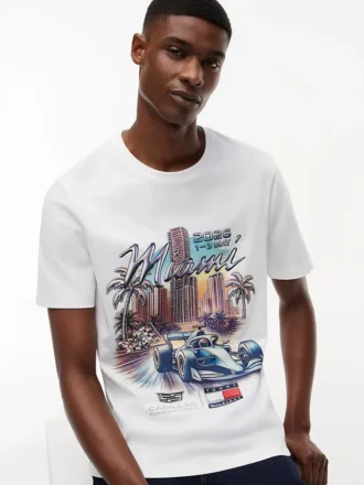 Maglietta Tommy x Cadillac F1® Team Miami
