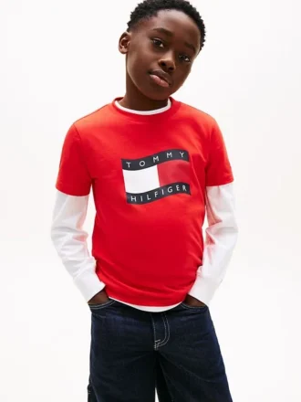 Maglietta Wavy Flag per bambini