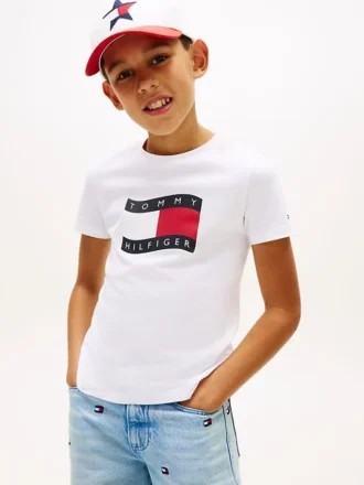 Maglietta Wavy Flag per bambini Maglietta Wavy Flag per bambini