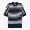Maglione a maniche corte con collo rotondo Maglione a maniche corte con collo rotondo