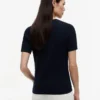 Maglione a maniche corte con lavorazione a trecce Maglione a maniche corte con lavorazione a trecce