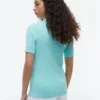 Maglione a maniche corte con lavorazione a trecce Maglione a maniche corte con lavorazione a trecce