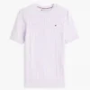 Maglione a maniche corte con lavorazione a trecce Maglione a maniche corte con lavorazione a trecce