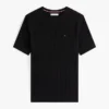 Maglione a maniche corte con lavorazione a trecce Maglione a maniche corte con lavorazione a trecce