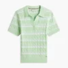Maglione a righe con lavorazione a trecce Maglione a righe con lavorazione a trecce