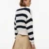 Maglione a righe con lavorazione a trecce Tommy Jeans
