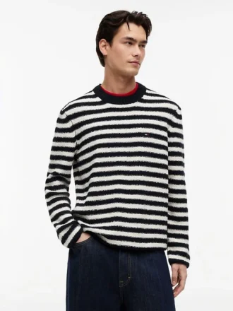 Maglione a righe in bouclé Tommy Jeans