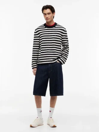 Maglione a righe in bouclé Tommy Jeans