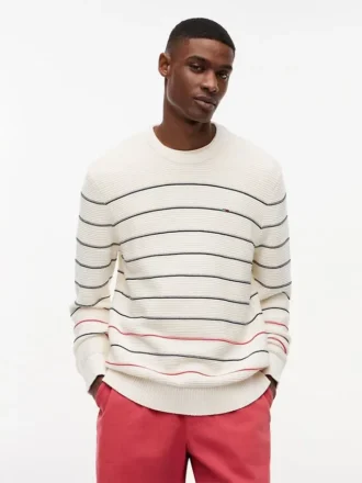 Maglione a righe slim fit Tommy Jeans