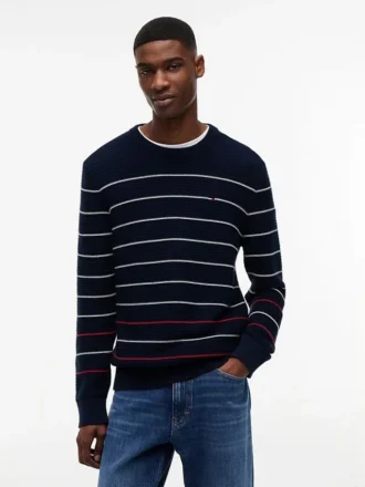 Maglione a righe slim fit Tommy Jeans