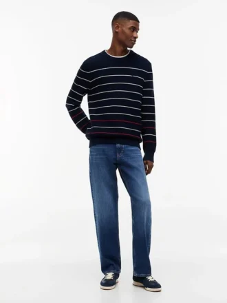 Maglione a righe slim fit Tommy Jeans