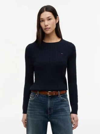 Maglione a trecce