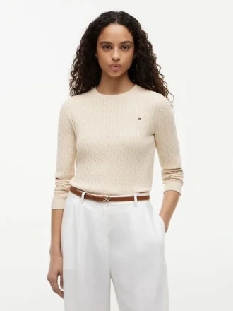 Maglione a trecce Maglione a trecce
