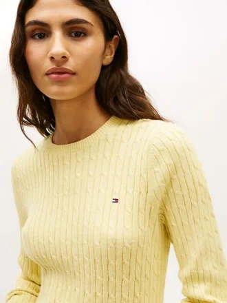 Maglione a trecce