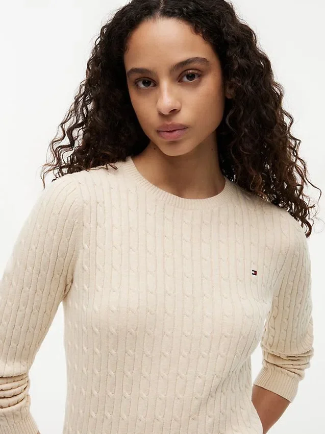 Maglione a trecce Maglione a trecce