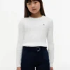Maglione a trecce per bambina
