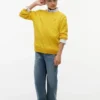 Maglione a trecce per bambina