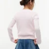 Maglione a trecce per bambina